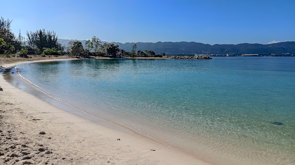 Dead End Beach in Montego Bay with clear Caribbean waters near Zoëtry Montego Bay Jamaica